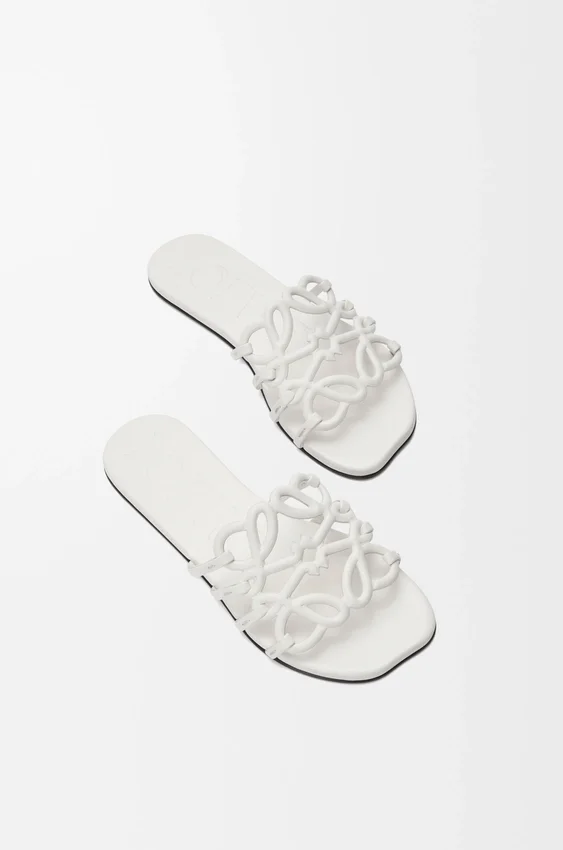 Petal Anagram-slipper van kalfsleer Petal Anagram-slipper van kalfsleer