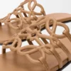 Petal Anagram-slipper van kalfsleer Petal Anagram-slipper van kalfsleer