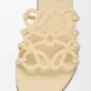 Petal Anagram-slipper van suède versierd met strass-steentjes Petal Anagram-slipper van suède versierd met strass-steentjes