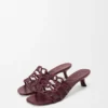 Petal Anagram-slipper van zacht kalfsleer Petal Anagram-slipper van zacht kalfsleer