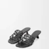 Petal Anagram-slipper van zacht kalfsleer Petal Anagram-slipper van zacht kalfsleer
