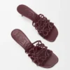 Petal Anagram-slipper van zacht kalfsleer Petal Anagram-slipper van zacht kalfsleer