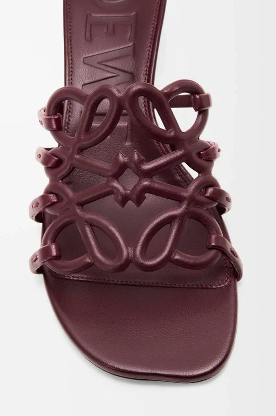 Petal Anagram-slipper van zacht kalfsleer Petal Anagram-slipper van zacht kalfsleer