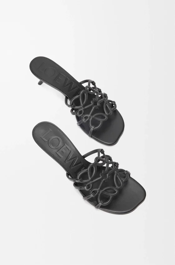 Petal Anagram-slipper van zacht kalfsleer Petal Anagram-slipper van zacht kalfsleer