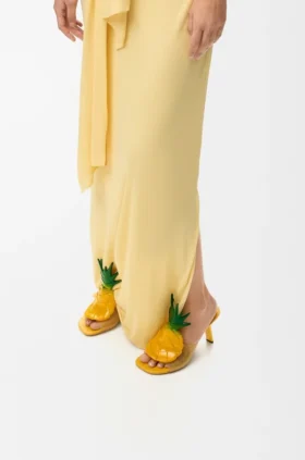 Petal-ananas-Sandale aus PVC