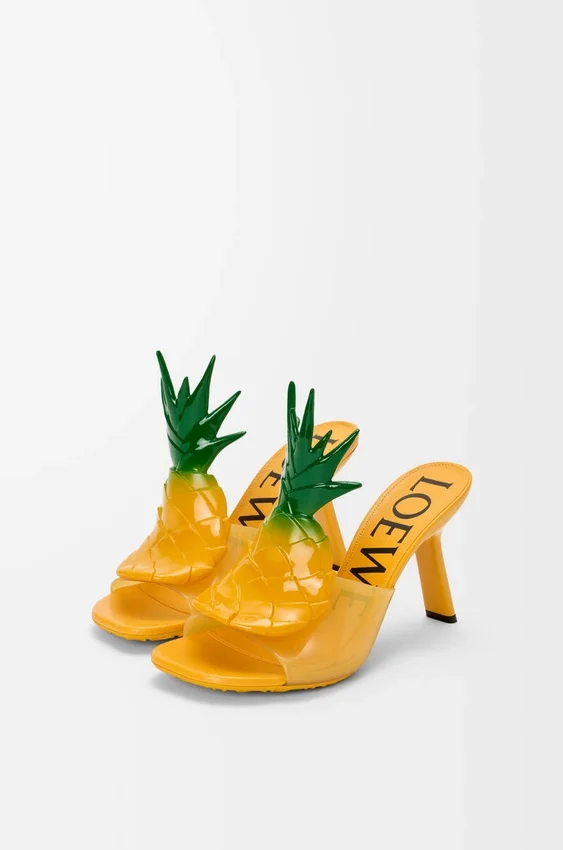 Petal-ananas-Sandale aus PVC Petal-ananas-Sandale aus PVC