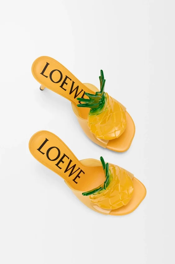 Petal-ananas-Sandale aus PVC Petal-ananas-Sandale aus PVC