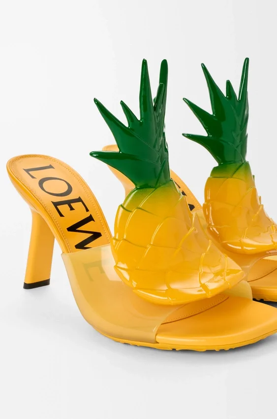 Petal-ananas-Sandale aus PVC Petal-ananas-Sandale aus PVC