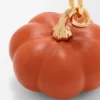 Pompoenbedeltje van lamsleer Pompoenbedeltje van lamsleer