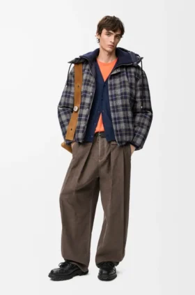 Broek van katoenmix