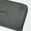 Puzzle lange portemonnee voor munten en pasjes van klassiek kalfsleer Puzzle lange portemonnee voor munten en pasjes van klassiek kalfsleer