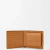 Puzzle-portemonnee met twee vouwen van soepel generfd kalfsleer Puzzle-portemonnee met twee vouwen van soepel generfd kalfsleer