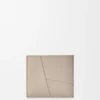 Puzzle-portemonnee met twee vouwen voor munten, van klassiek kalfsleer Puzzle-portemonnee met twee vouwen voor munten, van klassiek kalfsleer