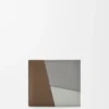 Puzzle-portemonnee met twee vouwen voor munten, van klassiek kalfsleer Puzzle-portemonnee met twee vouwen voor munten, van klassiek kalfsleer