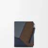 Puzzle slanke, compacte portemonnee van klassiek kalfsleer Puzzle slanke, compacte portemonnee van klassiek kalfsleer