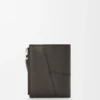 Puzzle slanke, compacte portemonnee van soepel generfd kalfsleer Puzzle slanke, compacte portemonnee van soepel generfd kalfsleer