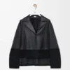 Pyjama-blouse van nappa-lamsleer Pyjama-blouse van nappa-lamsleer