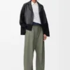 Pyjama-blouse van nappa-lamsleer Pyjama-blouse van nappa-lamsleer