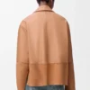 Pyjama-blouse van nappa-lamsleer Pyjama-blouse van nappa-lamsleer