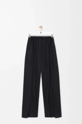 Pyjama-broek van zijde en katoen