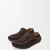 Rambla-loafer van suède kalfsleer
