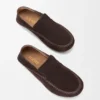 Rambla-loafer van suède kalfsleer