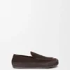 Rio-Loafer van suède en raffia Rio-Loafer van suède en raffia