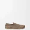 Rio-Loafer van suède en raffia Rio-Loafer van suède en raffia