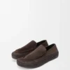 Rio-Loafer van suède en raffia Rio-Loafer van suède en raffia