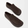 Rio-Loafer van suède en raffia Rio-Loafer van suède en raffia