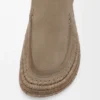 Rio-Loafer van suède en raffia Rio-Loafer van suède en raffia