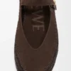 Rio Mary-Jane van suède en raffia Rio Mary-Jane van suède en raffia