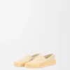 Rio-slipper van suède en raffia Rio-slipper van suède en raffia