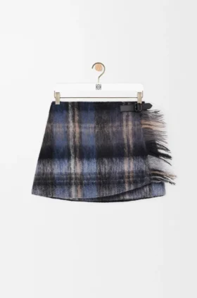 Rok van een mix van mohair en wol