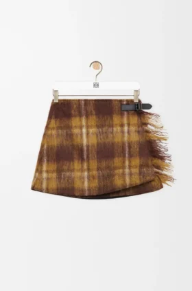 Rok van een mix van mohair en wol