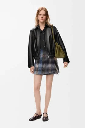 Rok van een mix van mohair en wol