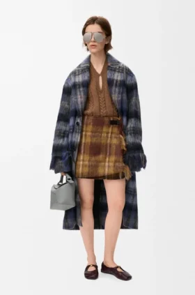Rok van een mix van mohair en wol