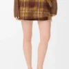 Rok van een mix van mohair en wol Rok van een mix van mohair en wol