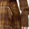 Rok van een mix van mohair en wol Rok van een mix van mohair en wol