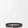 Roller Curve-riem van plantaardig gelooid kalfsleer Roller Curve-riem van plantaardig gelooid kalfsleer