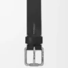 Roller Curve-riem van plantaardig gelooid kalfsleer Roller Curve-riem van plantaardig gelooid kalfsleer