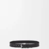 Roller Curve-riem van soepel generfd kalfsleer Roller Curve-riem van soepel generfd kalfsleer