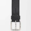 Roller Curve-riem van soepel generfd kalfsleer Roller Curve-riem van soepel generfd kalfsleer