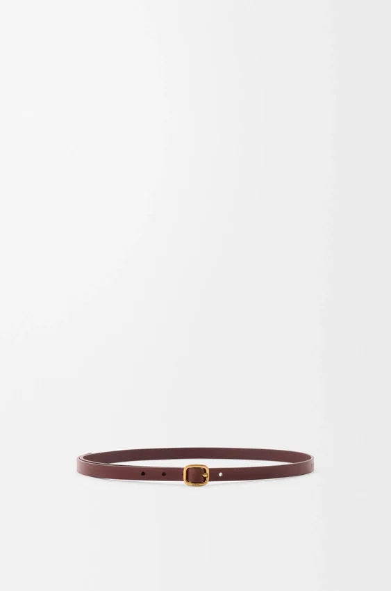 Ronde, zachte riem van klassiek kalfsleer Ronde, zachte riem van klassiek kalfsleer