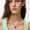 Scarabeo-ketting van sterlingzilver, email en kristal Scarabeo-ketting van sterlingzilver, email en kristal