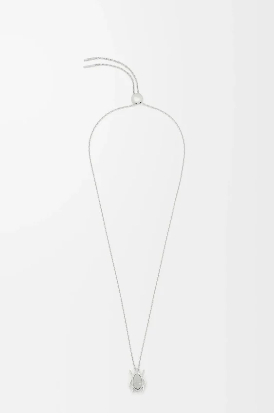 Scarabeo-ketting van sterlingzilver, email en kristal Scarabeo-ketting van sterlingzilver, email en kristal