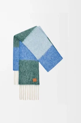 Sjaal van een mix van alpaca en wol
