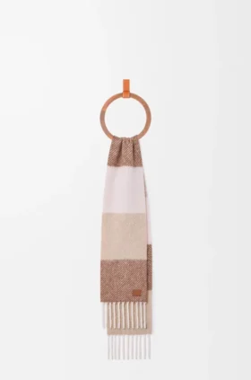 Sjaal van een mix van alpaca en wol
