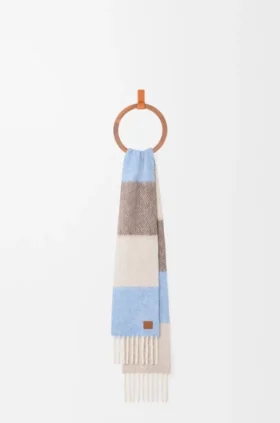 Sjaal van een mix van alpaca en wol