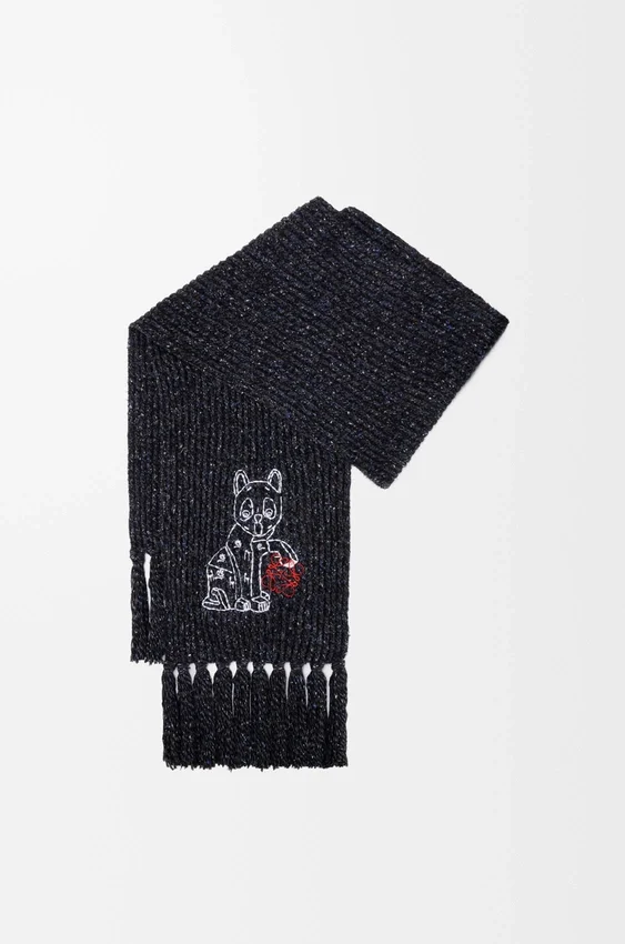 Sjaal van een mix van wol, zijde en alpaca Sjaal van een mix van wol, zijde en alpaca